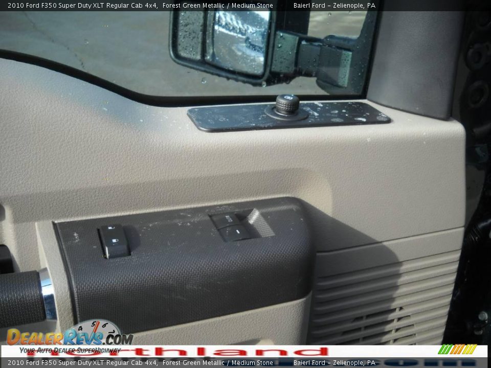 2010 Ford F350 Super Duty XLT Regular Cab 4x4 Forest Green Metallic / Medium Stone Photo #16