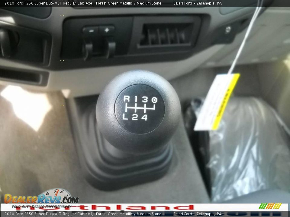 2010 Ford F350 Super Duty XLT Regular Cab 4x4 Forest Green Metallic / Medium Stone Photo #18