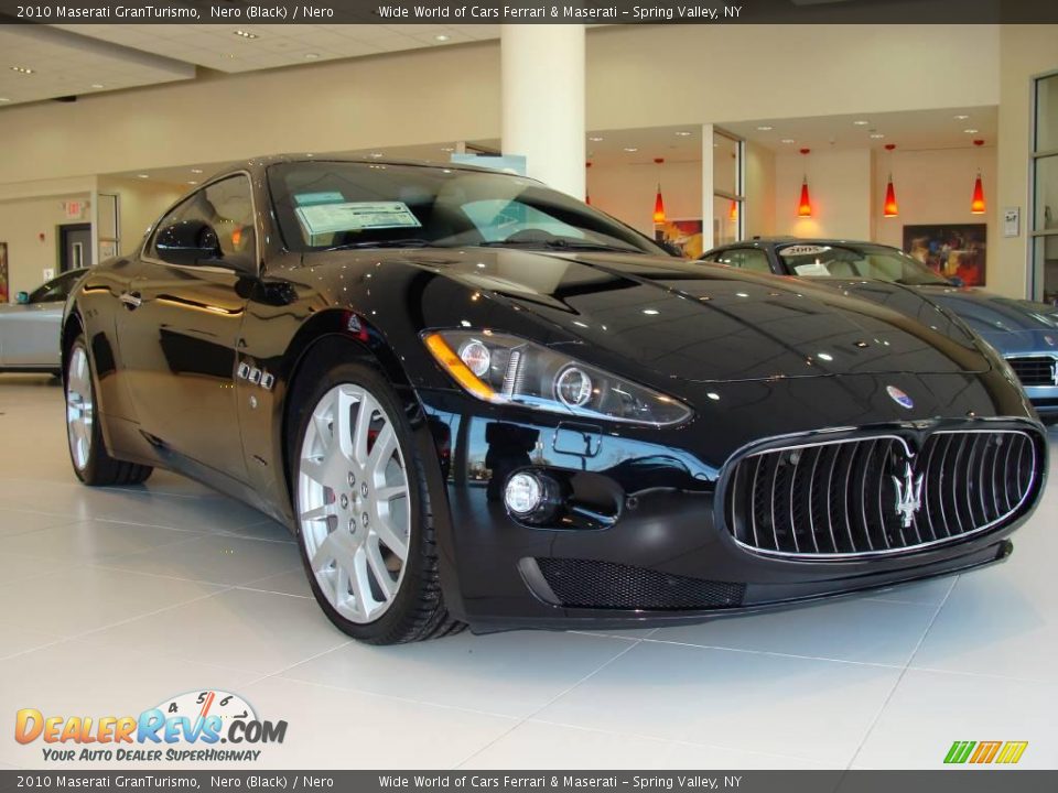 2010 Maserati GranTurismo Nero (Black) / Nero Photo #1