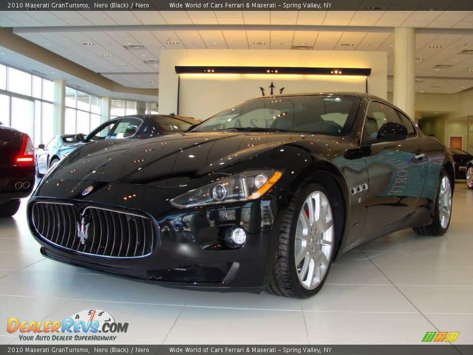 2010 Maserati GranTurismo Nero (Black) / Nero Photo #3