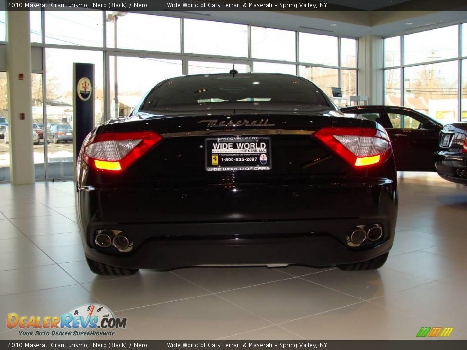 2010 Maserati GranTurismo Nero (Black) / Nero Photo #6