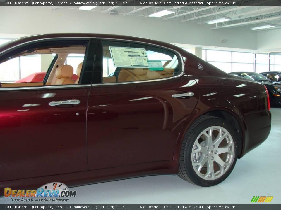 2010 Maserati Quattroporte Bordeaux Pontevecchio (Dark Red) / Cuoio Photo #9