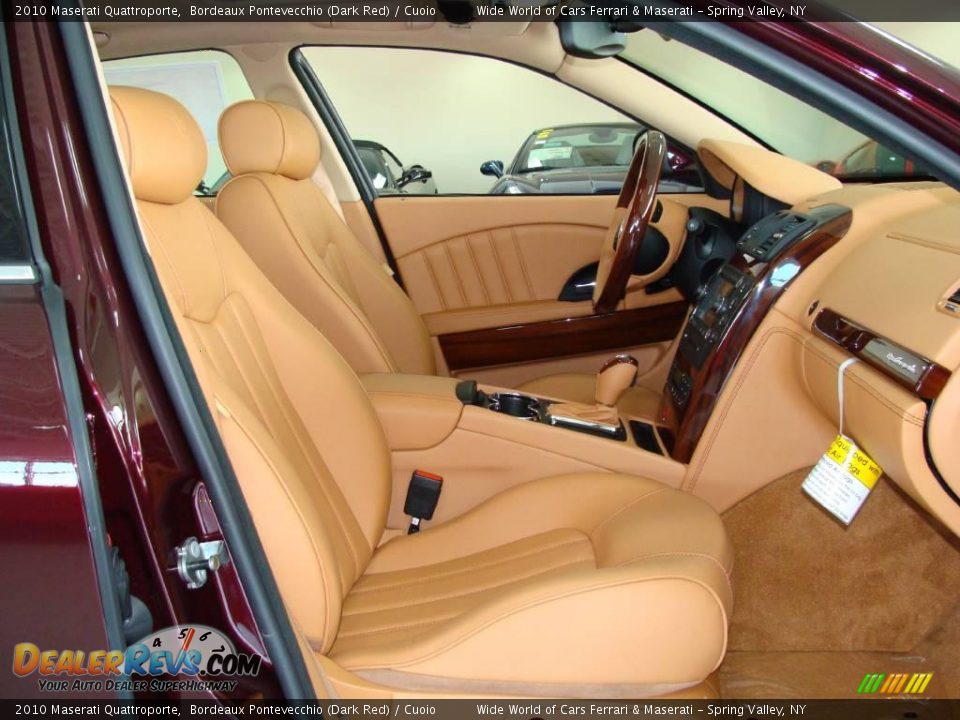 2010 Maserati Quattroporte Bordeaux Pontevecchio (Dark Red) / Cuoio Photo #15