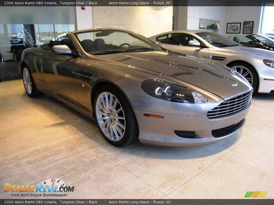 2006 Aston Martin DB9 Volante Tungsten Silver / Black Photo #1