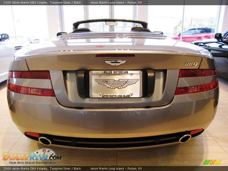 2006 Aston Martin DB9 Volante Tungsten Silver / Black Photo #6
