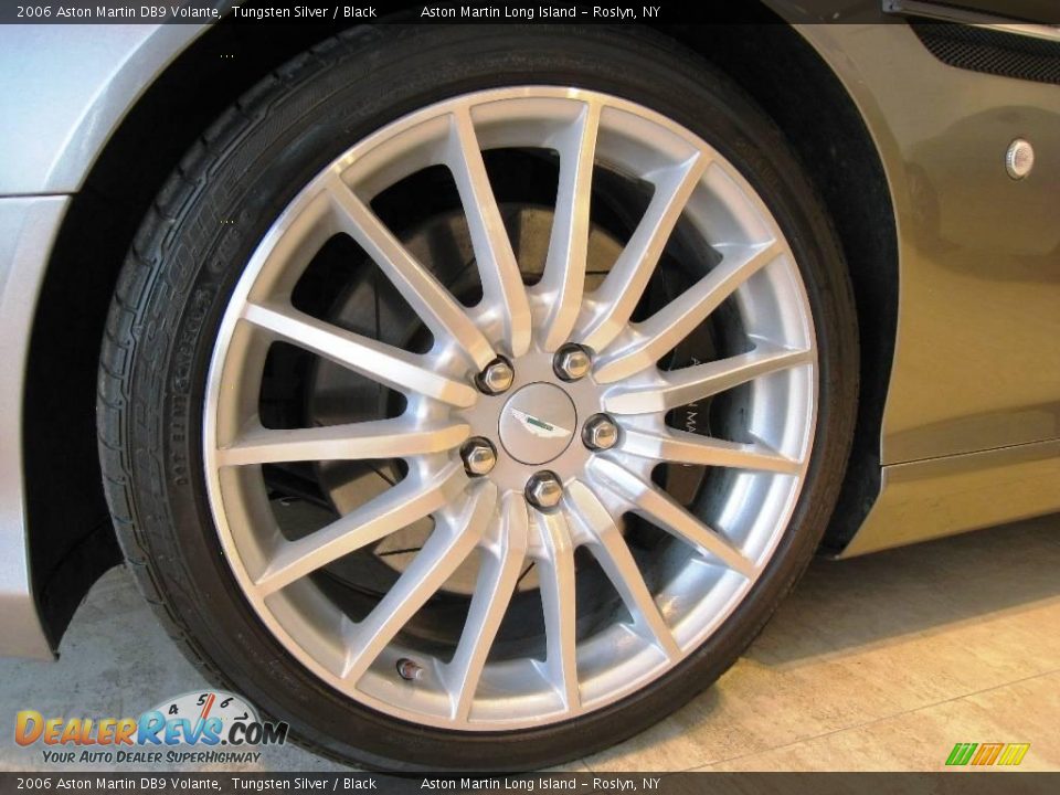 2006 Aston Martin DB9 Volante Tungsten Silver / Black Photo #19