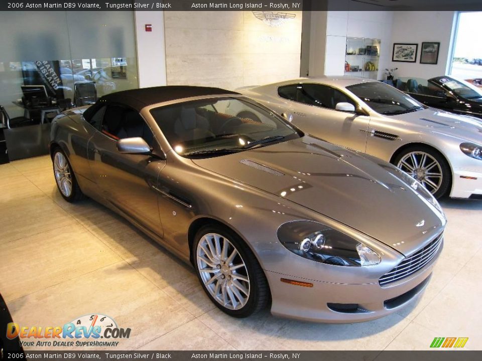 2006 Aston Martin DB9 Volante Tungsten Silver / Black Photo #24