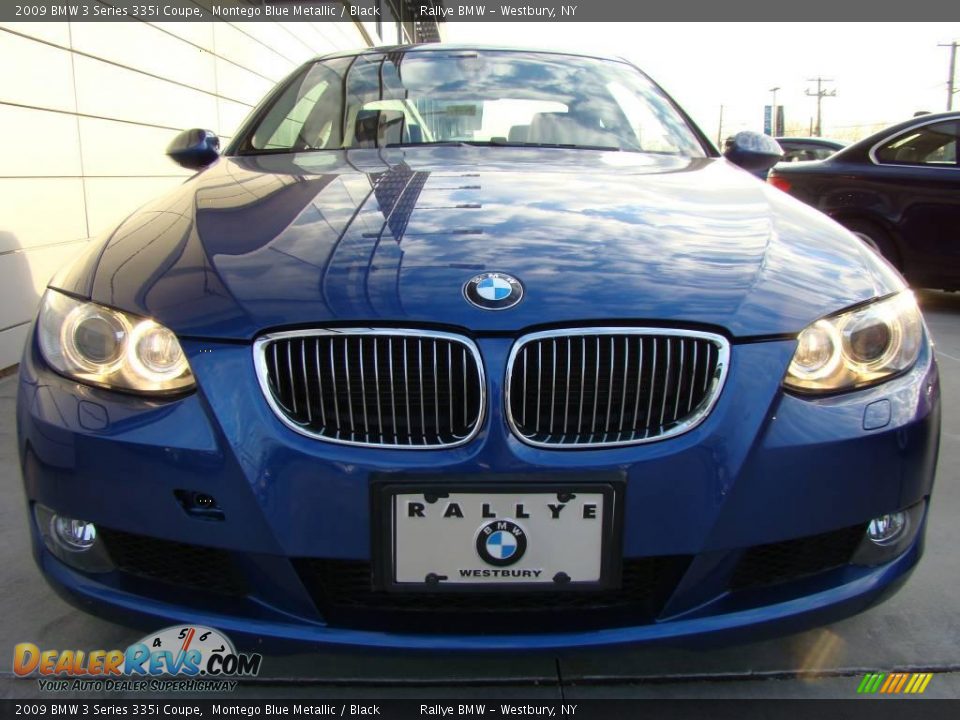 2009 BMW 3 Series 335i Coupe Montego Blue Metallic / Black Photo #2