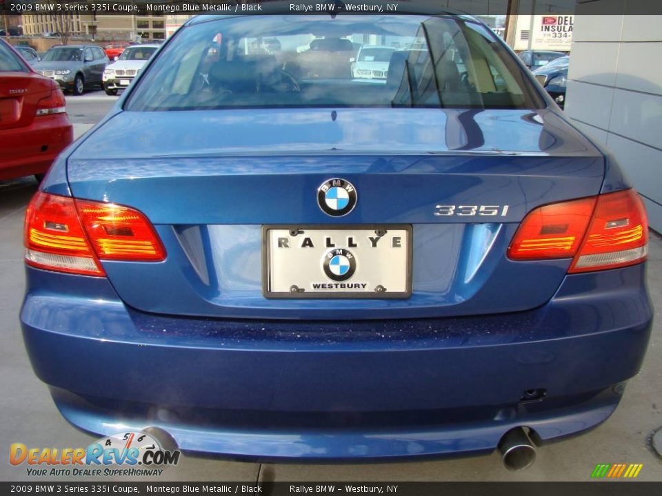 2009 BMW 3 Series 335i Coupe Montego Blue Metallic / Black Photo #4