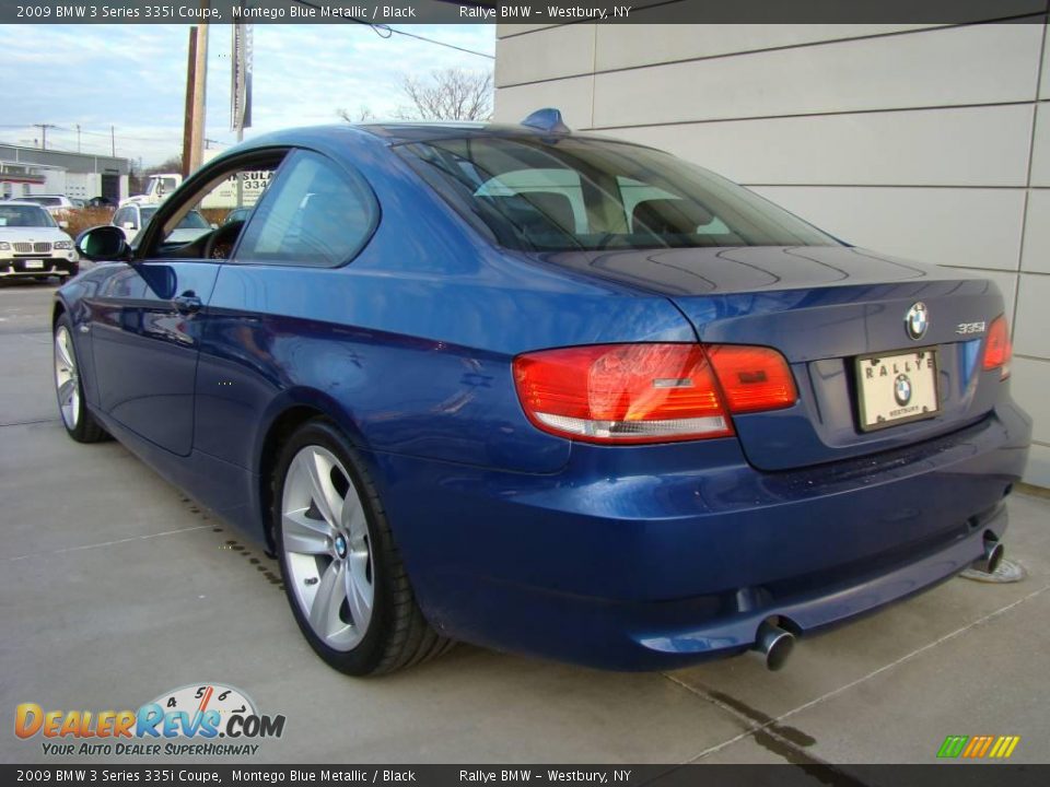 2009 BMW 3 Series 335i Coupe Montego Blue Metallic / Black Photo #5