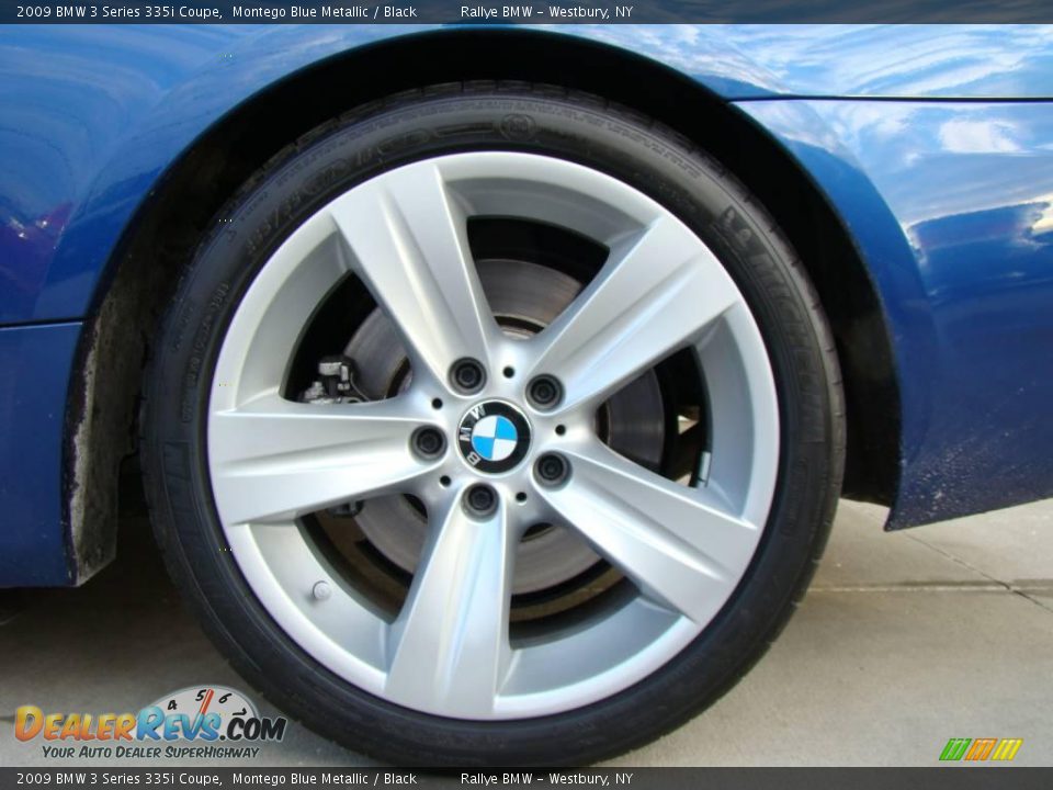 2009 BMW 3 Series 335i Coupe Montego Blue Metallic / Black Photo #6