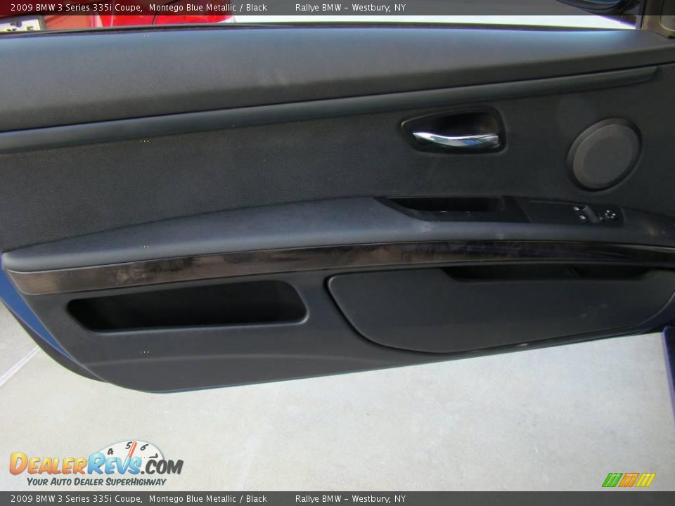 2009 BMW 3 Series 335i Coupe Montego Blue Metallic / Black Photo #7