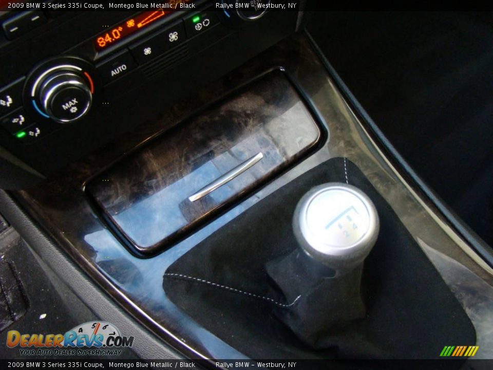 2009 BMW 3 Series 335i Coupe Montego Blue Metallic / Black Photo #12
