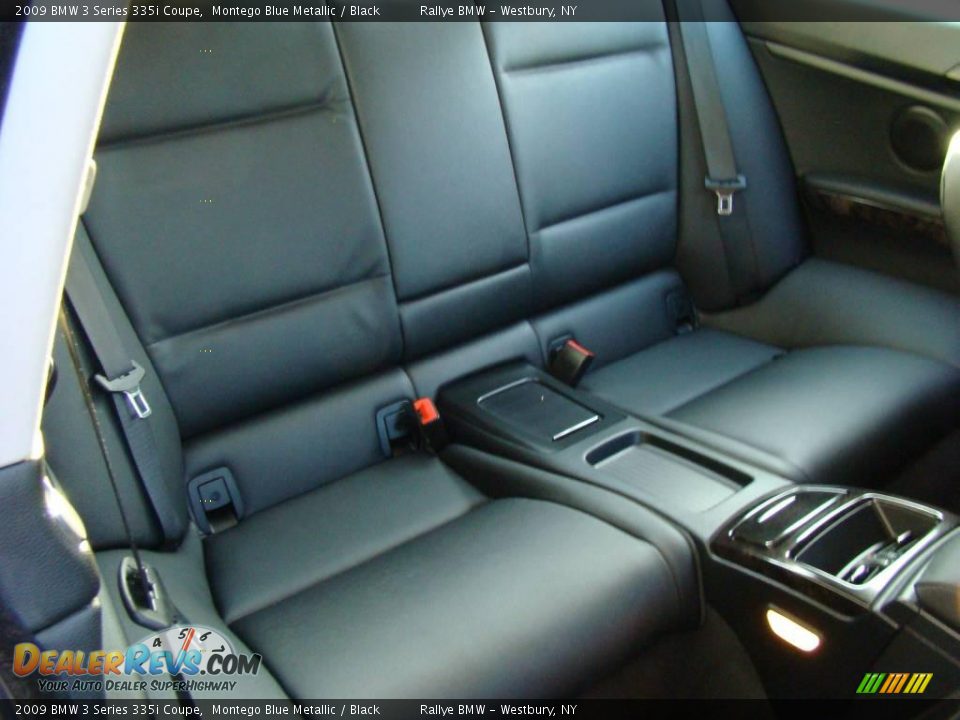 2009 BMW 3 Series 335i Coupe Montego Blue Metallic / Black Photo #14