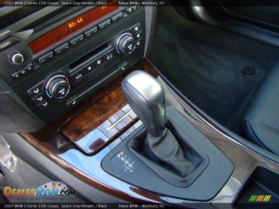 2007 BMW 3 Series 328i Coupe Space Gray Metallic / Black Photo #13