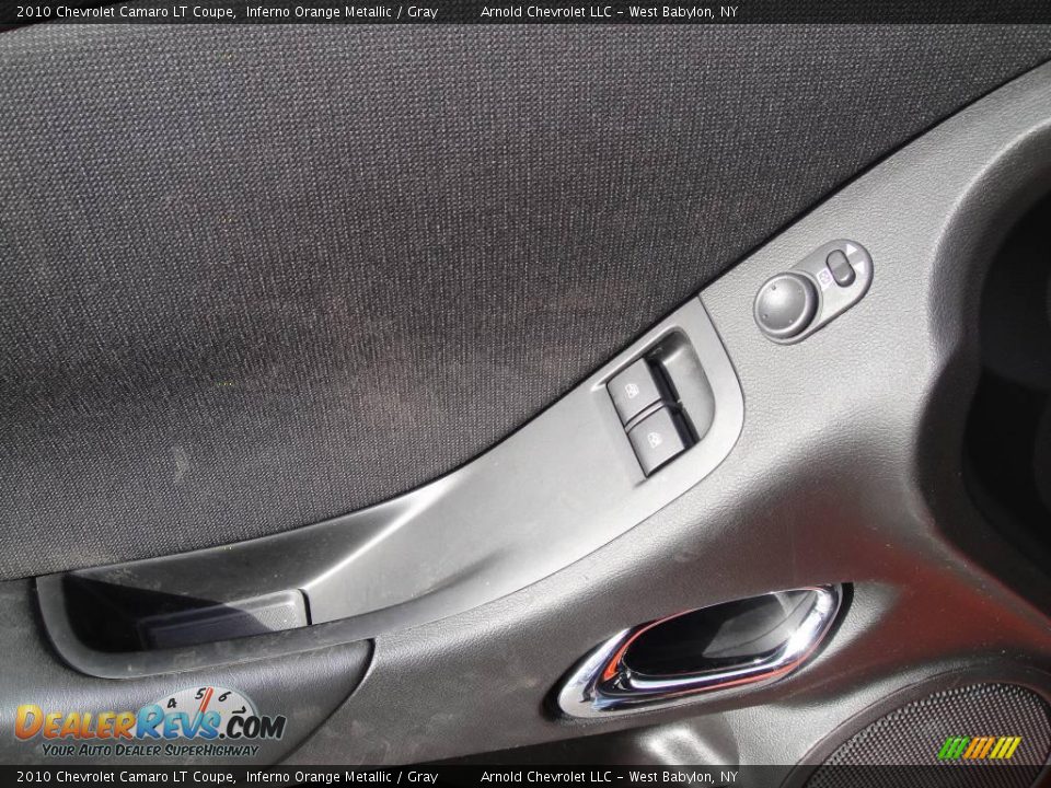 2010 Chevrolet Camaro LT Coupe Inferno Orange Metallic / Gray Photo #10