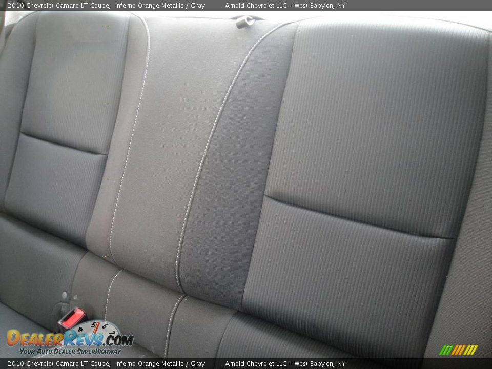 2010 Chevrolet Camaro LT Coupe Inferno Orange Metallic / Gray Photo #13