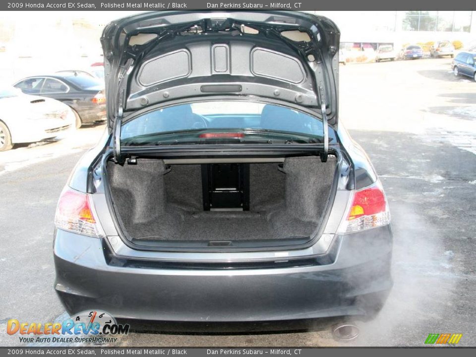 2009 Honda Accord EX Sedan Polished Metal Metallic / Black Photo #7