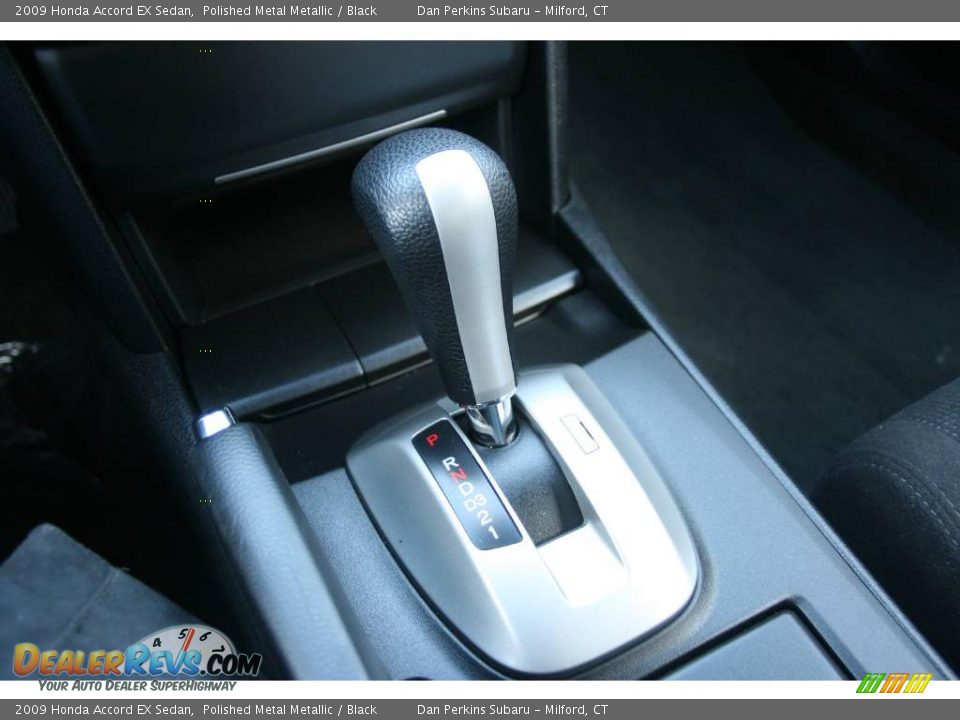 2009 Honda Accord EX Sedan Polished Metal Metallic / Black Photo #23