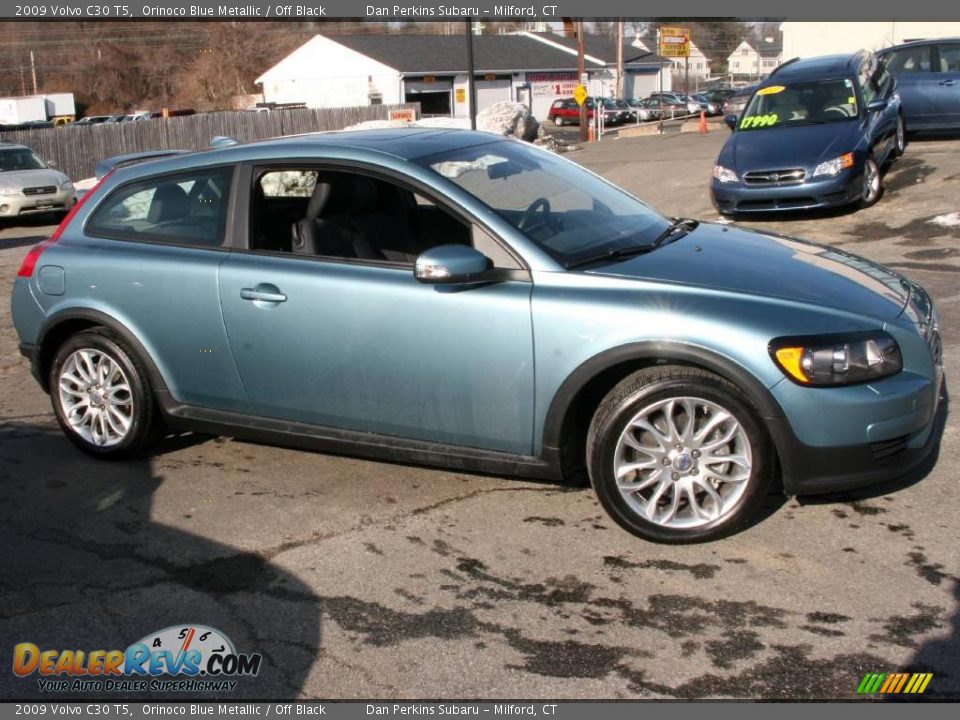 2009 Volvo C30 T5 Orinoco Blue Metallic / Off Black Photo #4