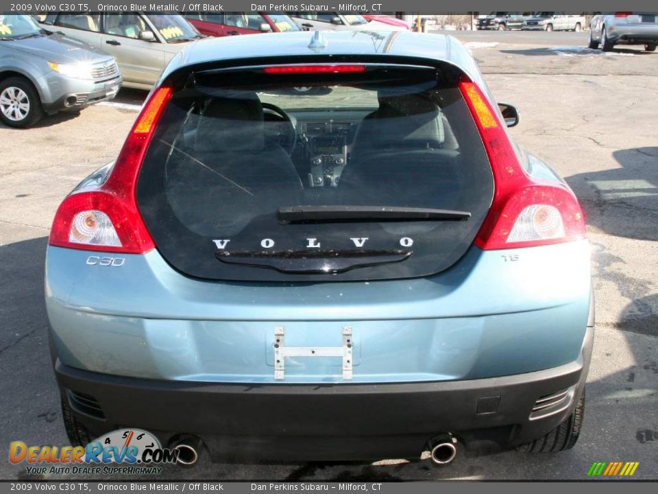 2009 Volvo C30 T5 Orinoco Blue Metallic / Off Black Photo #6