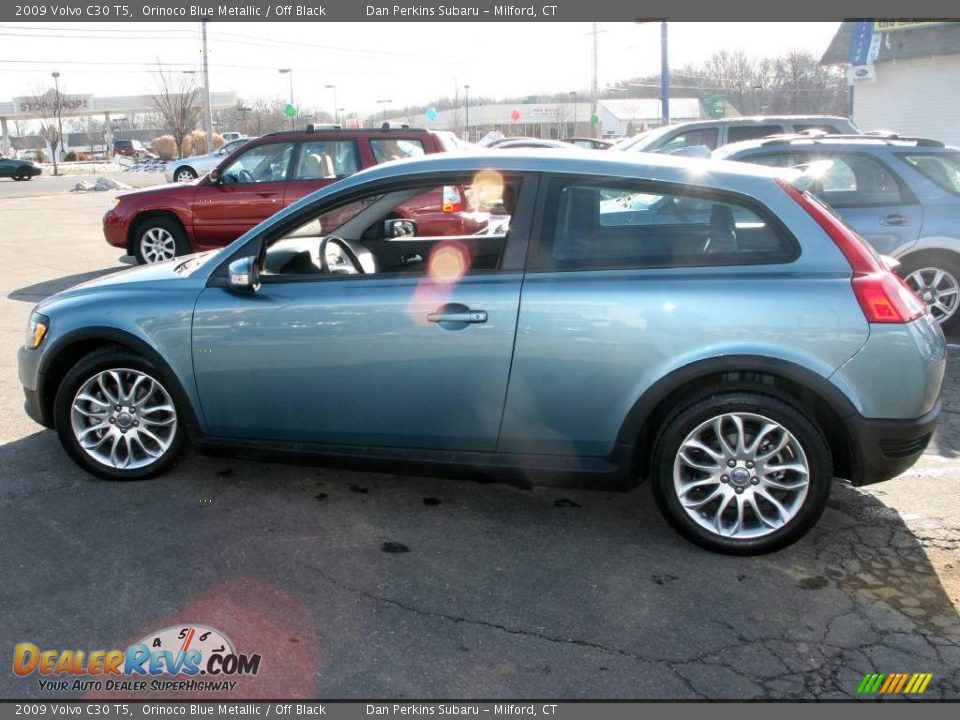 2009 Volvo C30 T5 Orinoco Blue Metallic / Off Black Photo #9