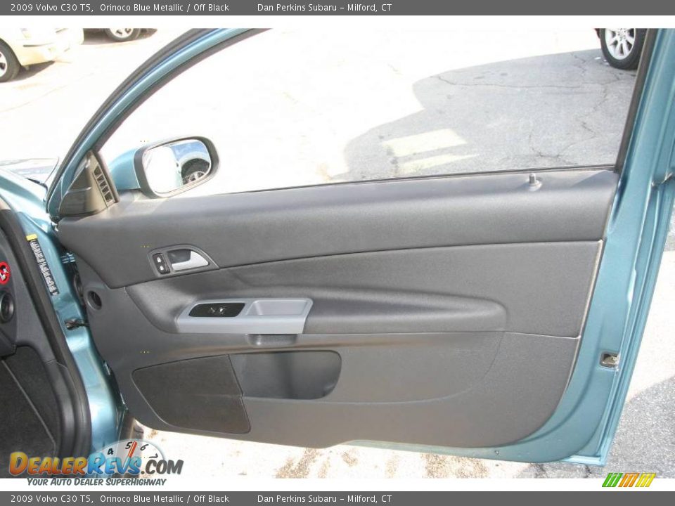 2009 Volvo C30 T5 Orinoco Blue Metallic / Off Black Photo #14
