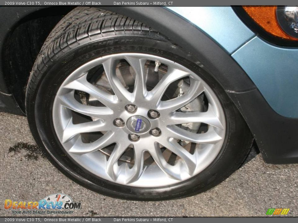 2009 Volvo C30 T5 Orinoco Blue Metallic / Off Black Photo #16