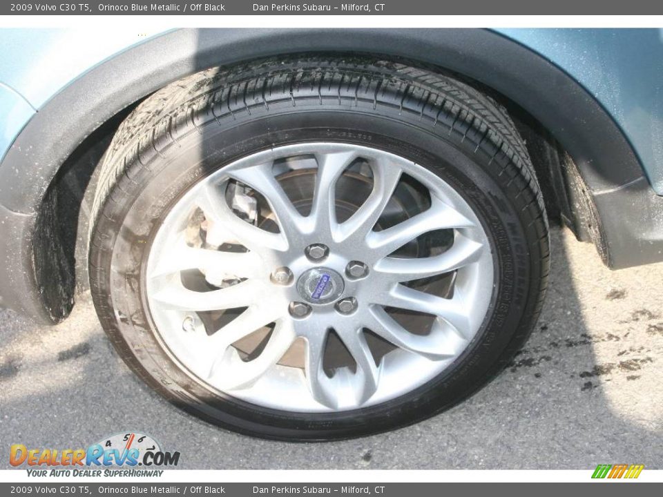 2009 Volvo C30 T5 Orinoco Blue Metallic / Off Black Photo #17