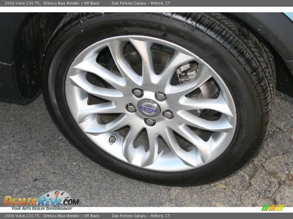 2009 Volvo C30 T5 Orinoco Blue Metallic / Off Black Photo #18