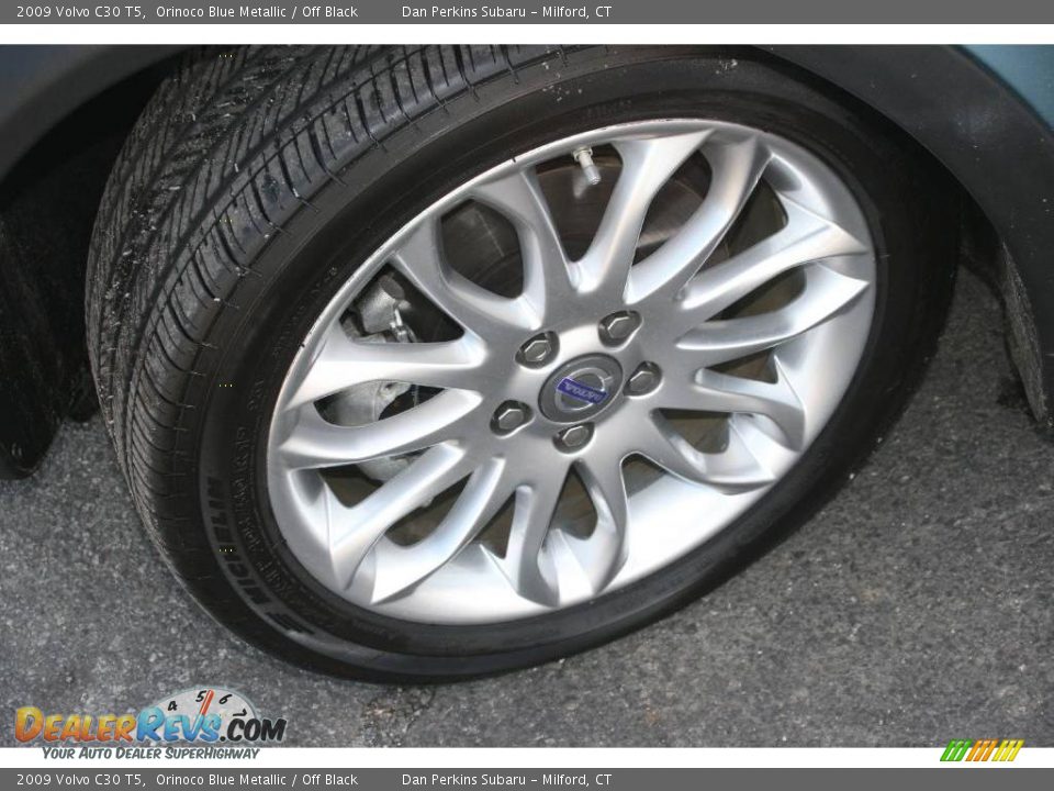 2009 Volvo C30 T5 Orinoco Blue Metallic / Off Black Photo #19