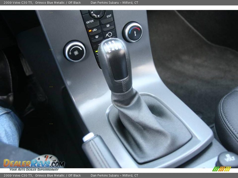 2009 Volvo C30 T5 Orinoco Blue Metallic / Off Black Photo #20