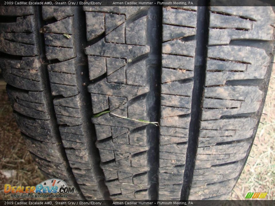 2009 Cadillac Escalade AWD Stealth Gray / Ebony/Ebony Photo #23