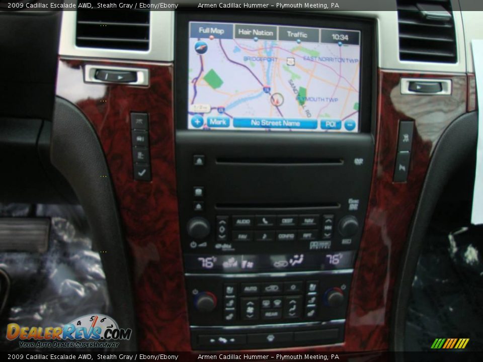 2009 Cadillac Escalade AWD Stealth Gray / Ebony/Ebony Photo #30