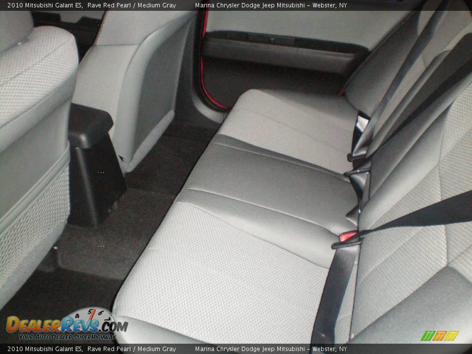 2010 Mitsubishi Galant ES Rave Red Pearl / Medium Gray Photo #3