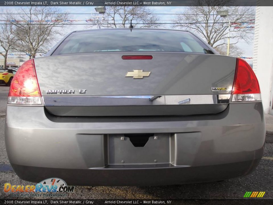 2008 Chevrolet Impala LT Dark Silver Metallic / Gray Photo #5