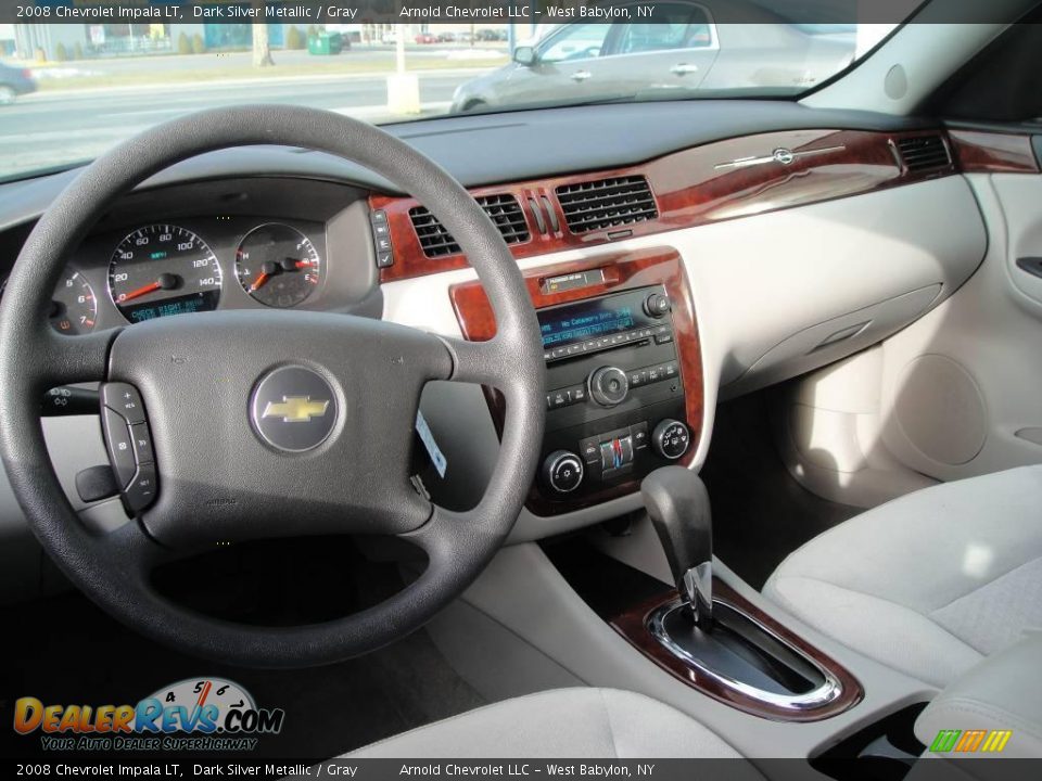 2008 Chevrolet Impala LT Dark Silver Metallic / Gray Photo #11