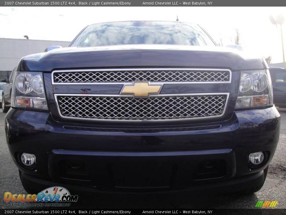 2007 Chevrolet Suburban 1500 LTZ 4x4 Black / Light Cashmere/Ebony Photo #2