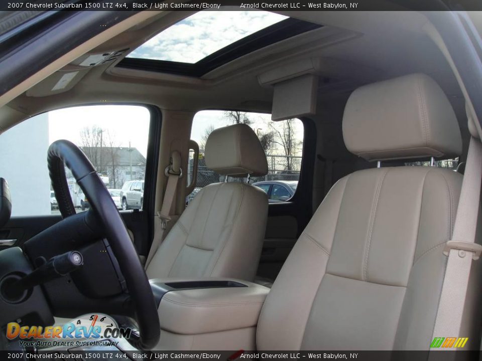 2007 Chevrolet Suburban 1500 LTZ 4x4 Black / Light Cashmere/Ebony Photo #9