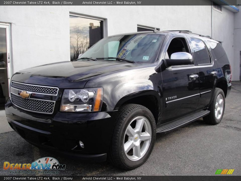 2007 Chevrolet Tahoe LTZ 4x4 Black / Ebony Photo #1