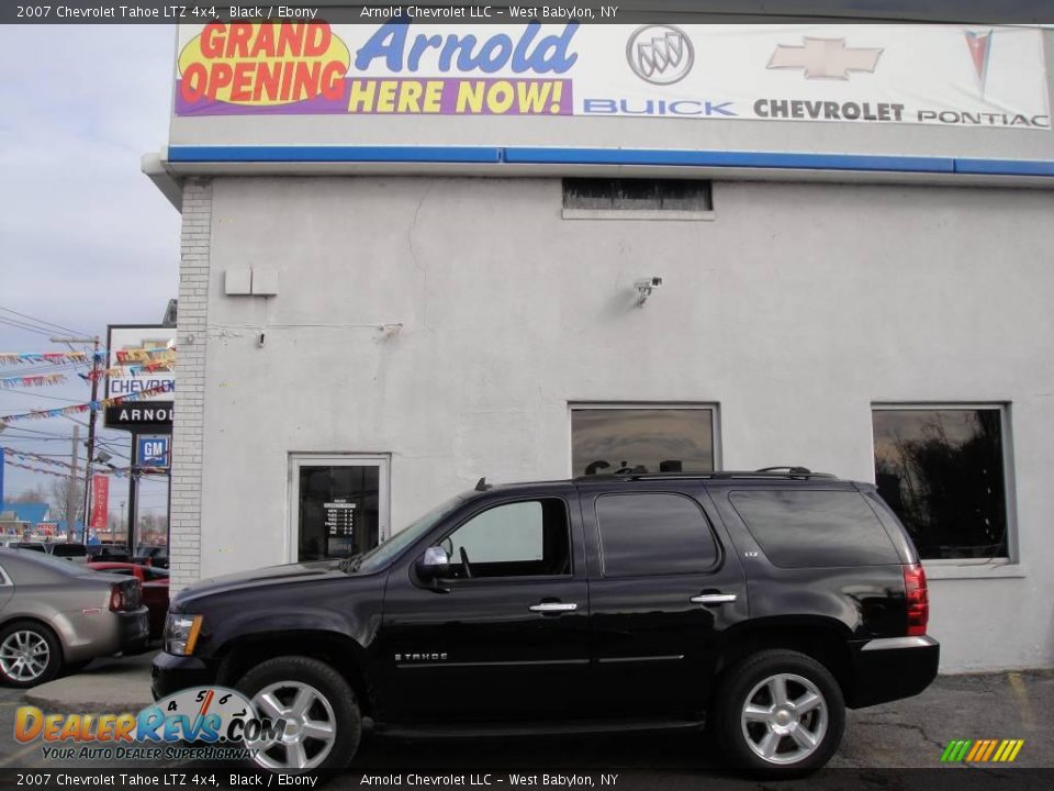 2007 Chevrolet Tahoe LTZ 4x4 Black / Ebony Photo #3