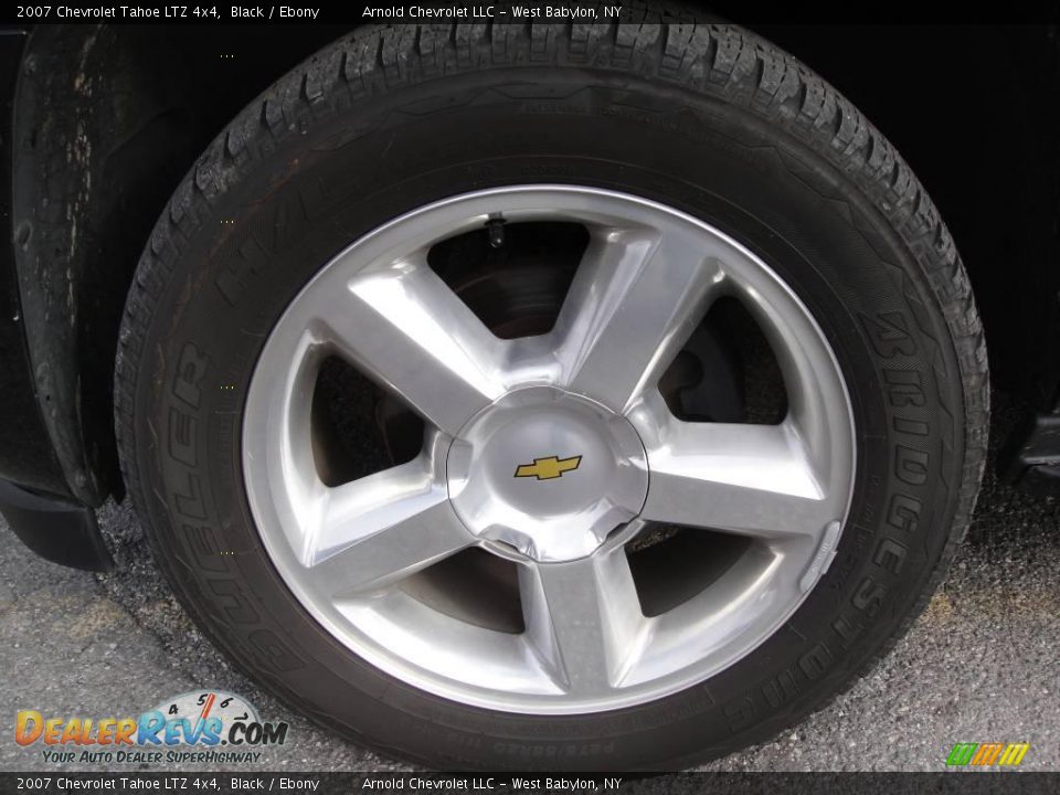 2007 Chevrolet Tahoe LTZ 4x4 Black / Ebony Photo #7