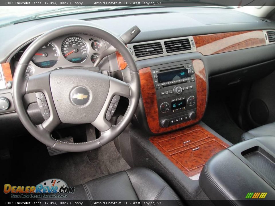 2007 Chevrolet Tahoe LTZ 4x4 Black / Ebony Photo #11