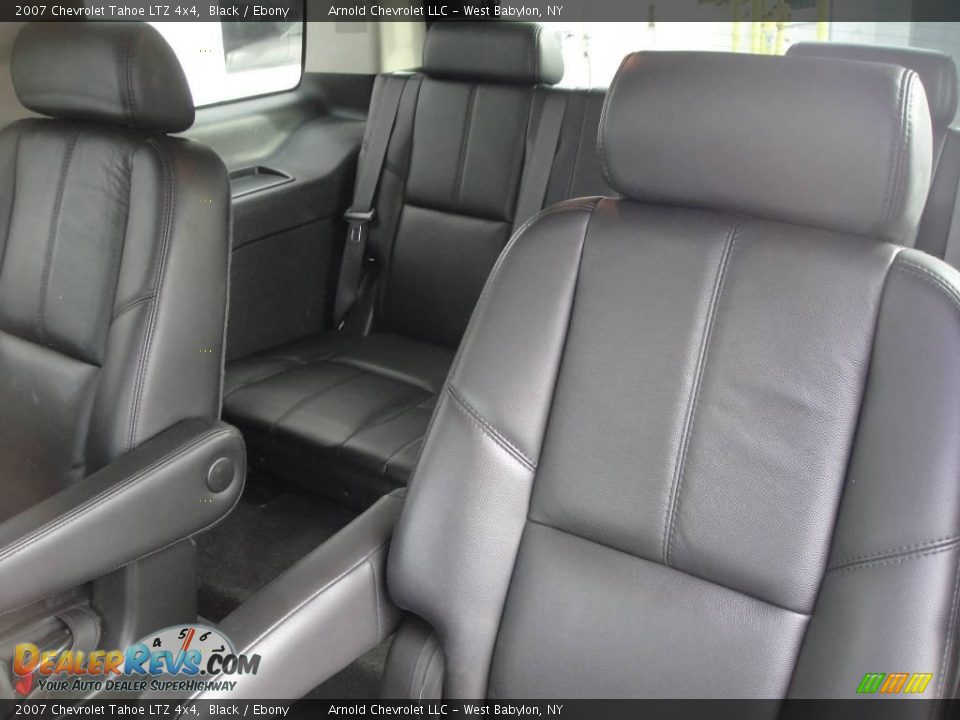 2007 Chevrolet Tahoe LTZ 4x4 Black / Ebony Photo #12