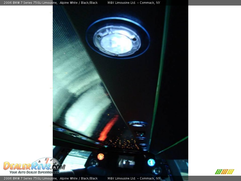 2006 BMW 7 Series 750Li Limousine Alpine White / Black/Black Photo #27