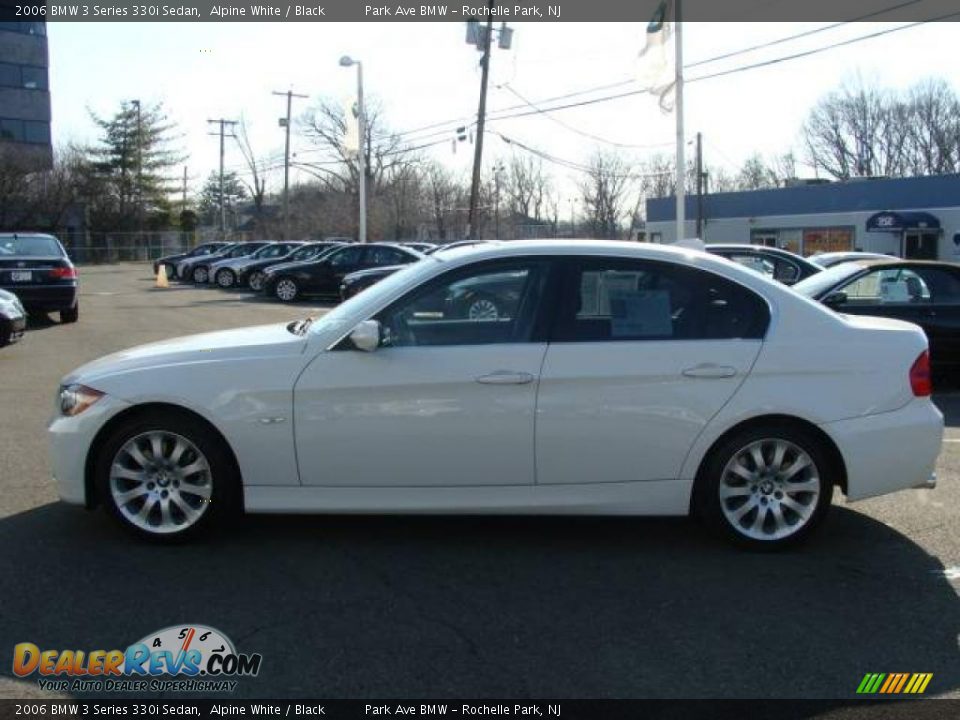 2006 BMW 3 Series 330i Sedan Alpine White / Black Photo #5