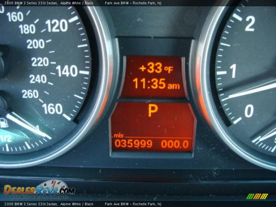 2006 BMW 3 Series 330i Sedan Alpine White / Black Photo #14