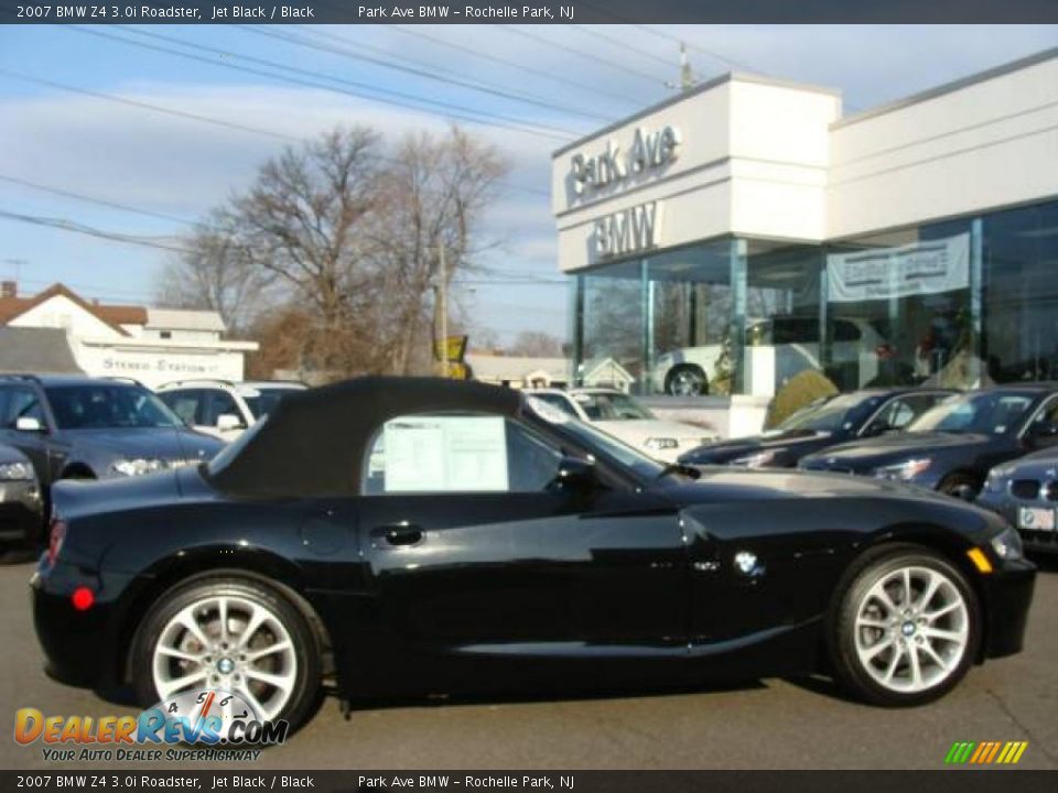 2007 BMW Z4 3.0i Roadster Jet Black / Black Photo #2