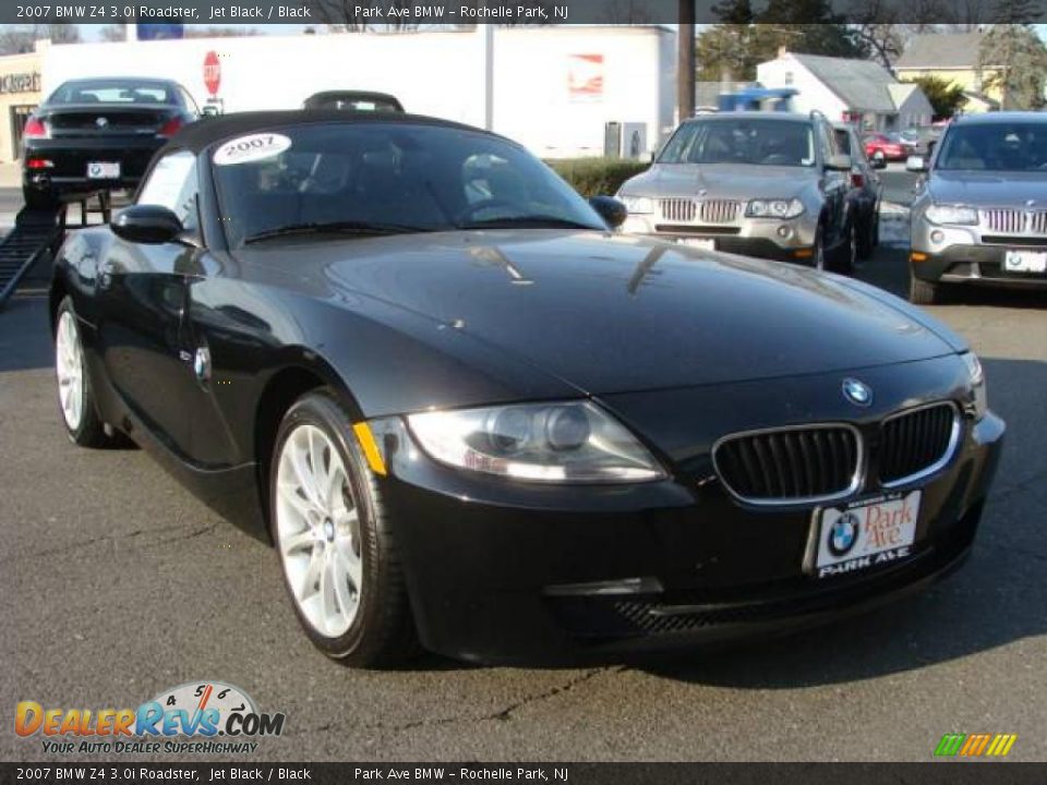 2007 BMW Z4 3.0i Roadster Jet Black / Black Photo #4