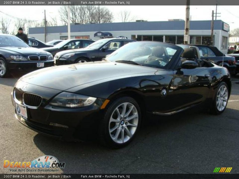 2007 BMW Z4 3.0i Roadster Jet Black / Black Photo #6